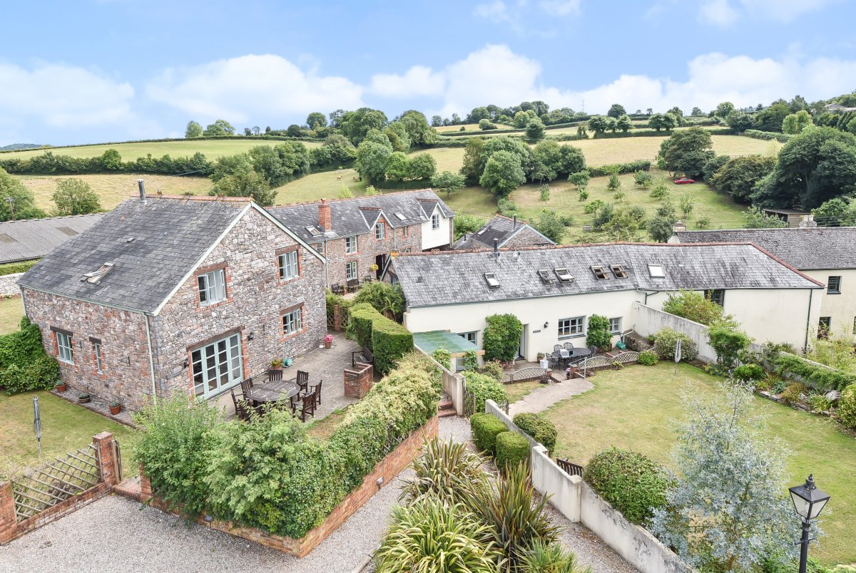 Hameldown and Huccaby with Long Barn and Honeybag behind